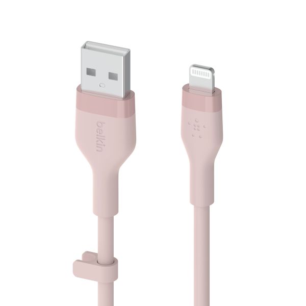 Belkin Câble Boost↑Charge™ USB-A vers Lightning en silicone - 1 mètre  - Rose