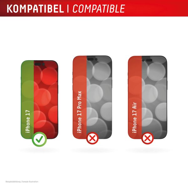 Displex Protection d'écran en verre trempé Real Glass Apple iPhone 17 / 17 Pro