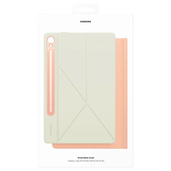 Samsung Coque tablette originale Smart Samsung Galaxy Tab S10 Lite / S9 11 pouces / S10 FE / S9 FE 10.9 pouces - Orange