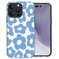 imoshion Coque Design iPhone 14 Pro Max - Retro Blue Flowers