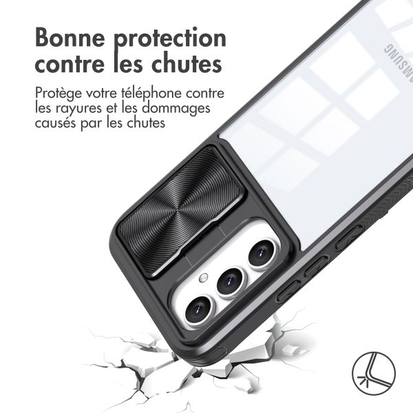 imoshion Coque arrière Camslider Samsung Galaxy S23 FE - Noir