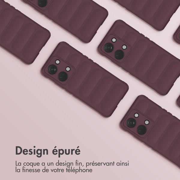 imoshion Coque arrière EasyGrip OnePlus Nord 3 - Aubergine