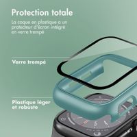 imoshion Coque rigide à couverture complète Apple Watch 4 / 5 / 6 / SE - 44 mm - Vert foncé