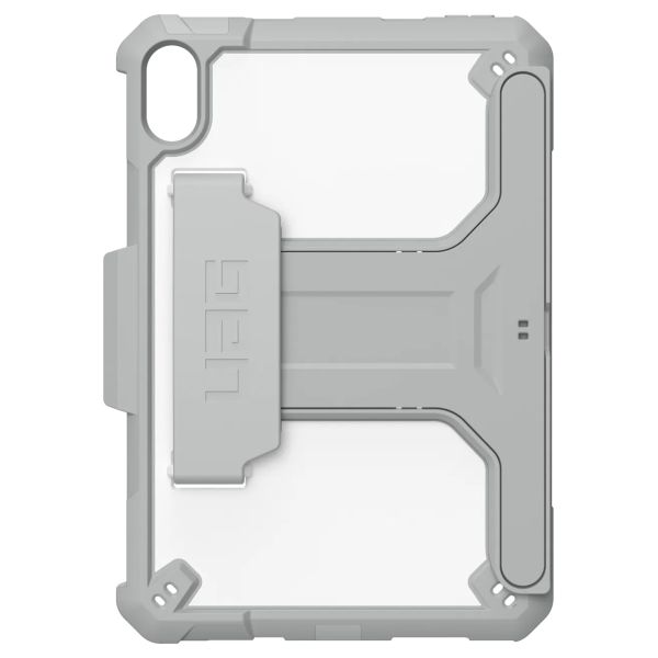 UAG Coque tablette Scout Healthcare avec support et strap Apple iPad Mini 7 (2024) / iPad Mini 6 (2021) - Blanc / Gris