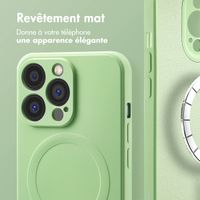 imoshion Coque Couleur avec MagSafe Apple iPhone 13 Pro - Vert