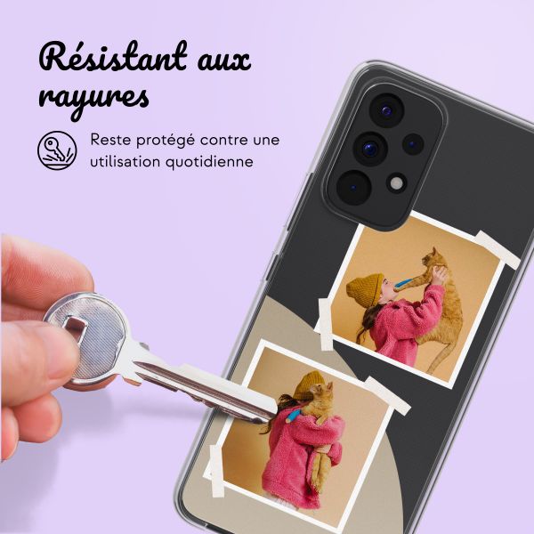 Coque avec votre propre photo et/ou texte Samsung Galaxy A53 - Filmrol nummer 2
