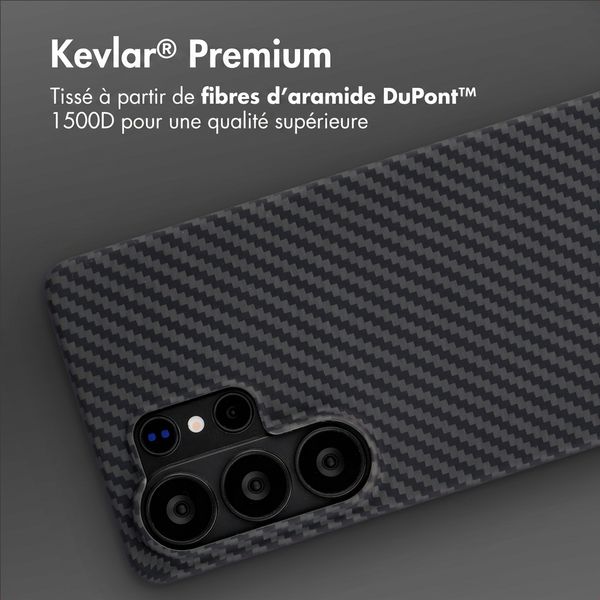 Accezz Coque Kevlar® MagSafe Samsung Galaxy S26 Ultra - Noir
