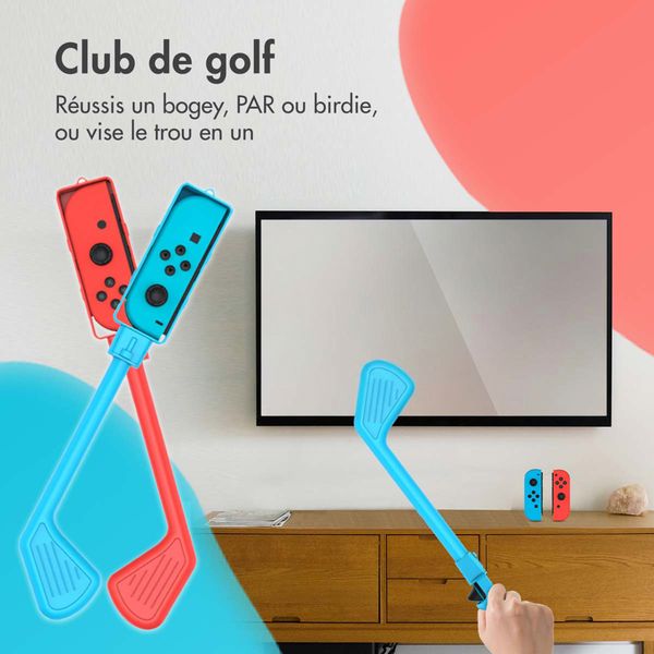 imoshion Ensemble Nintendo Switch - Ensemble d'accessoires de 15 pièces pour Nintendo Switch & Switch OLED