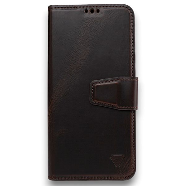 Wachikopa Étui de téléphone portefeuille Magic 2-in-1 Samsung S23 - Dark Brown