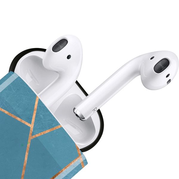 imoshion Coque Hardcover Design AirPods 1 / 2 - Blue Graphic