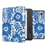 imoshion Design Slim Hard Sleepcover avec support Tolino Vision 5 - Flower Tile