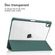 imoshion Coque tablette rigide Trifold iPad Air 11 pouces (2024) M2 / Air 5 (2022) / Air 4 (2020) - Vert