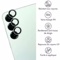 imoshion Lot de 2 protections d'objectif de caméra Samsung Galaxy S25 - Mint