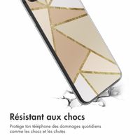 imoshion Coque design pour iPhone SE (2022 / 2020) / 8 / 7 - Graphic Beige