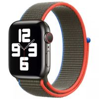 Apple Bracelet Sport Loop Apple Watch Series 1 t/m 9 / SE (38/40/41 mm) | Series 10 / 11 (42 mm) - Olive