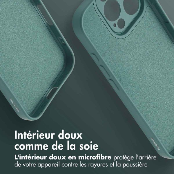 imoshion Coque Couleur avec MagSafe Apple iPhone 16 Pro - Vert foncé