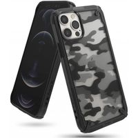 Ringke Coque Fusion X iPhone 12 (Pro) - Camo Black