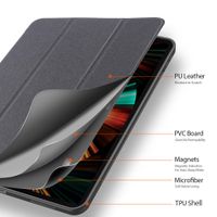 Dux Ducis Coque tablette Domo Apple iPad Pro 12.9 (2022) / Pro 12.9 (2021) / Pro 12.9 (2020) - Noir