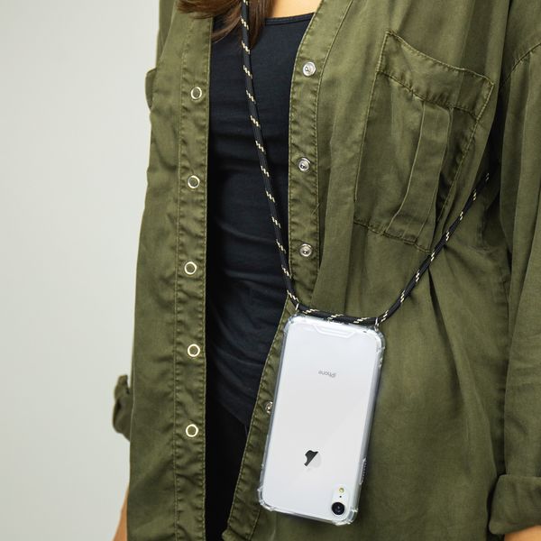 imoshion Coque avec dragonne Apple iPhone 11 Pro - Noir & Doré