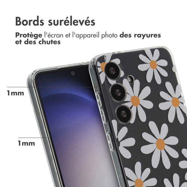 imoshion Coque Design Samsung Galaxy S24 - Daisy Flower