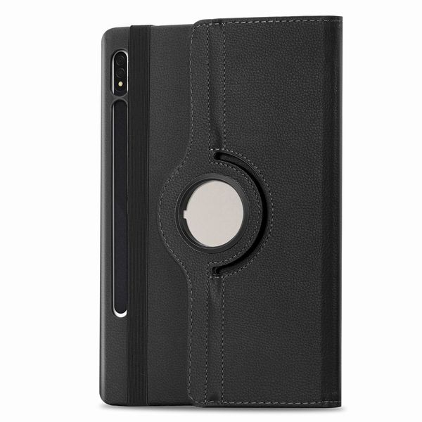 imoshion Coque tablette rotatif à 360° Galaxy Tab S8 Plus / S7 Plus / S7 FE 5G - Noir