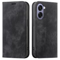 imoshion Étui de téléphone portefeuille Slim Oppo A6x (4G/5G) - Noir