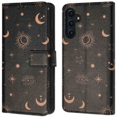 imoshion ﻿Étui de téléphone portefeuille Design Samsung Galaxy A14 (5G/4G) - Sky Black