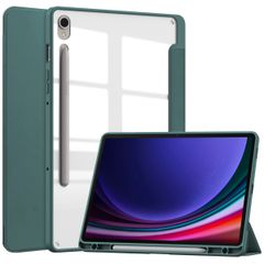 imoshion Coque tablette rigide Trifold Samsung Galaxy Tab S9 11.0 pouces - Vert