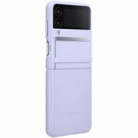 Samsung Original Coque en cuir Galaxy Z Flip 4 - Serene Purple