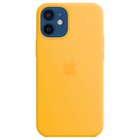 Apple Coque en silicone MagSafe Apple iPhone 12 Mini - Sunflower
