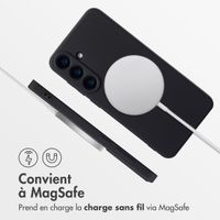 imoshion Coque Couleur avec MagSafe Samsung Galaxy S25 Plus - Noir