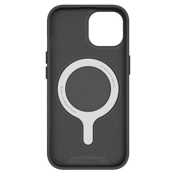 Woodcessories Coque Bio MagSafe iPhone 15 - Noir