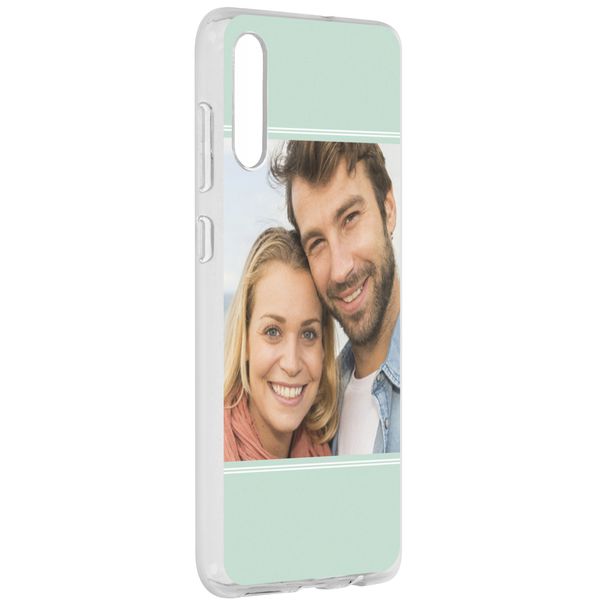 Concevez votre propre coque en gel Samsung Galaxy A70 - Transparent