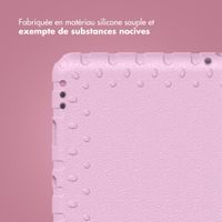 imoshion Coque kidsproof avec poignée Samsung Galaxy Tab A11 / A9 8.7 pouces - Rose clair