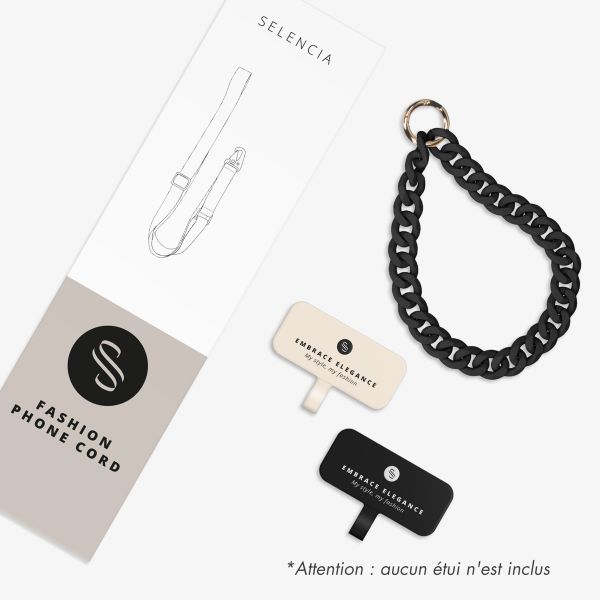 Selencia Bracelet téléphone - Noir