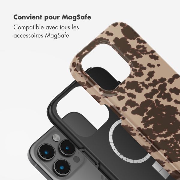 Selencia Coque arrière Vivid Tough avec MagSafe iPhone 15 Pro Max - Country Moo'd