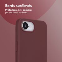 imoshion Coque Couleur Apple iPhone 16e - Wine Red