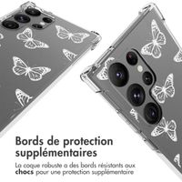 imoshion Coque Design avec cordon Samsung Galaxy S23 Ultra - Butterfly