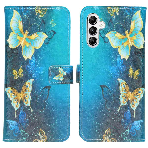 imoshion Coque silicone design Samsung Galaxy A14 (5G) - Blue Butterfly