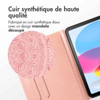 imoshion Coque tablette Apple iPad Air 11 pouces (2025) M3 / (2024) M2 / Air 5 (2022) / Air 4 (2020) - Rose Gold