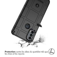 imoshion Coque Rugged Shield Motorola Moto E20 / E30 / E40 - Noir