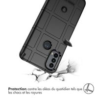 imoshion Coque Arrière Rugged Shield Motorola Moto E20 / E30 / E40 - Noir