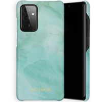 Selencia Coque Maya Fashion Samsung Galaxy A72 - Marble Green