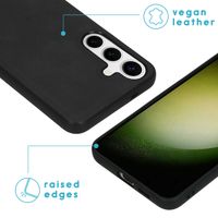 imoshion Etui de télephone luxe 2-en-1 amovible Samsung Galaxy S24 - Noir