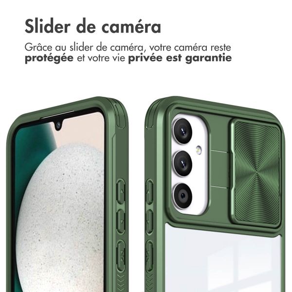 imoshion Coque arrière Camslider Samsung Galaxy A34 (5G) - Vert foncé