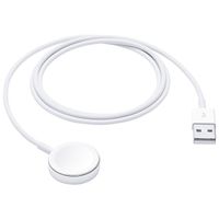 Apple ﻿Chargeur rapide magnétique vers USB-A Apple Watch - 2 mètre - Blanc