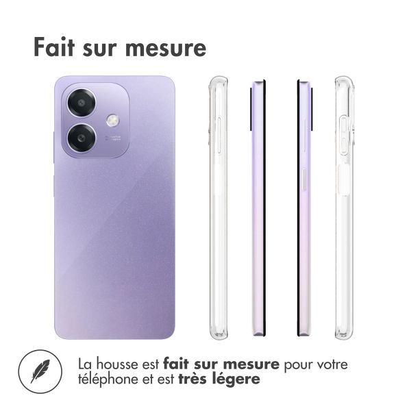 Accezz Coque Clear Oppo A40 (4G) / Oppo A40M (4G) / Oppo A60 (5G) - Transparent