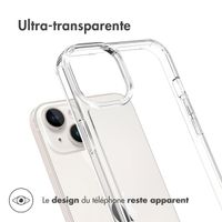 Accezz Coque Xtreme Impact iPhone 15 Plus - Transparent