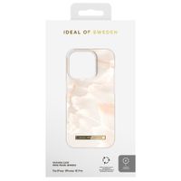 iDeal of Sweden Coque Fashion MagSafe Apple iPhone 15 Pro - Rose Pearl Marble