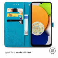 imoshion Etui de télephone Mandala Samsung Galaxy A03 - Turquoise